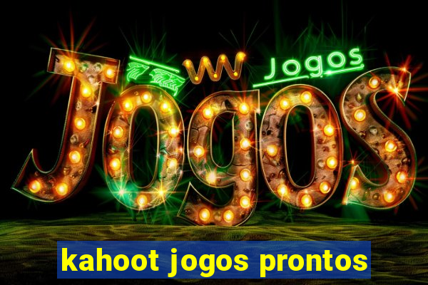 kahoot jogos prontos